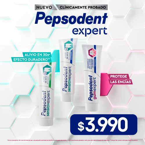 Nueva Pepsodent Expert $3.990