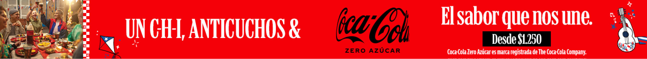 Proveedor Huincha Home - ANDINA AGENCIA - COCA COLA FFPP - desde 1.250 - 02-09-2025 al 22-09-2025