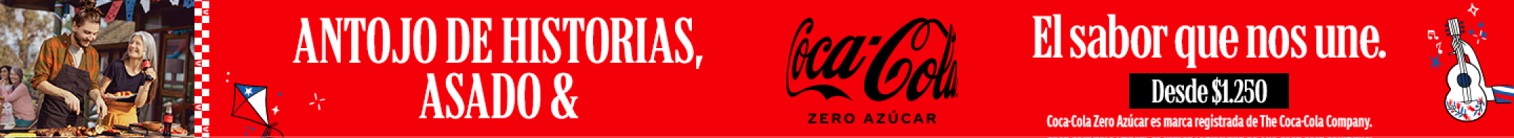 Proveedor Huincha Home - ANDINA AGENCIA - COCA COLA FFPP desde 1.250 - 02-09-2025 al 22-09-2025