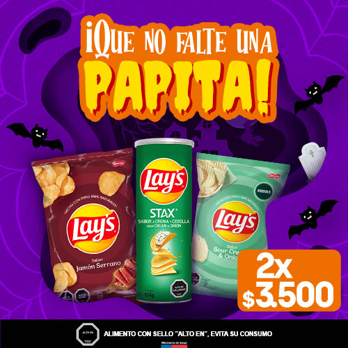 Lay's 2x $3.500