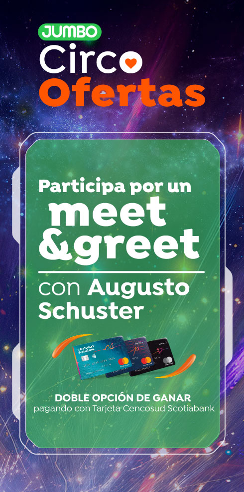 Participa por un Meet & Greet con Augusto Schuster