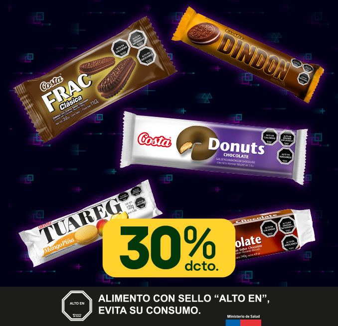 Proveedor Huincha Home - CYBER CAROZZI - PRODUCTOS COSTA SELECCIONADOS 30% - 6-10-2025 al 8-10-2025