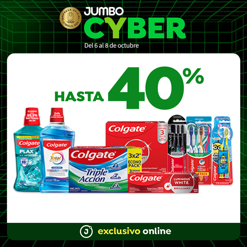 Productos Colgate hasta 40% dcto.