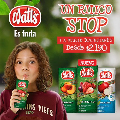 Pack néctar Watt's 6un. desde $2.190