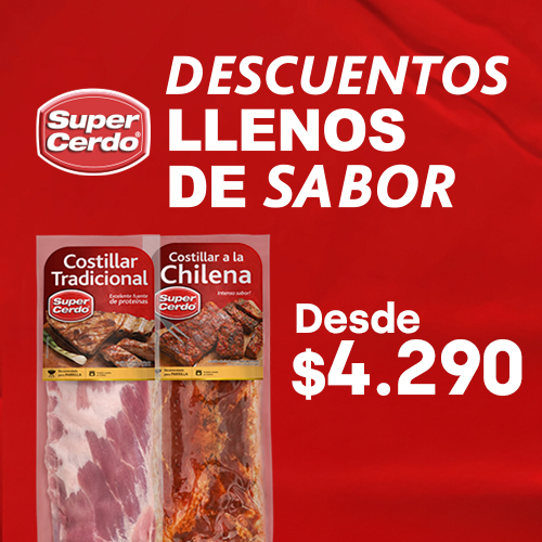Super Cerdo desde $4.290