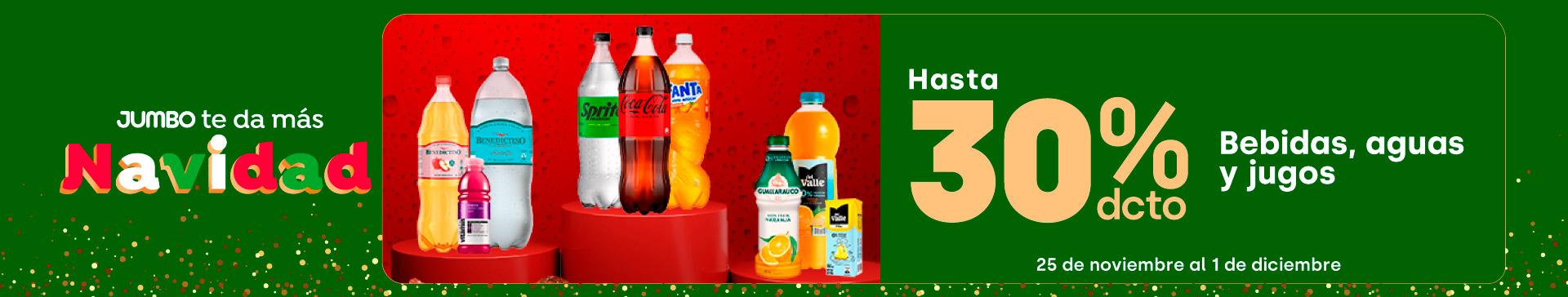 Banner ppal proveedor - ANDINA - Bebidas, aguas y jugos hasta 30% - 25-11-2025 al 01-12-2025