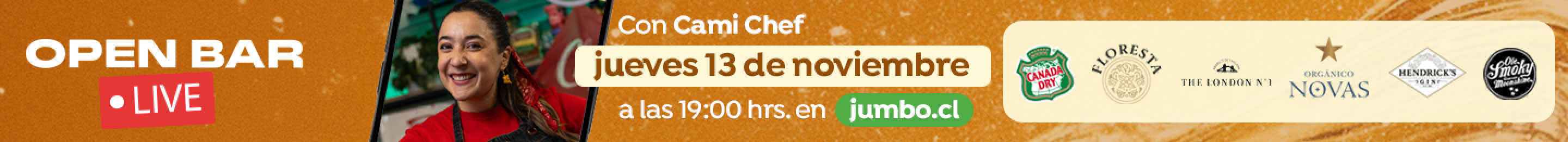 LIVE - PREVIA LIVE OPEN BAR - 11-11-2025 al 13-11-2025