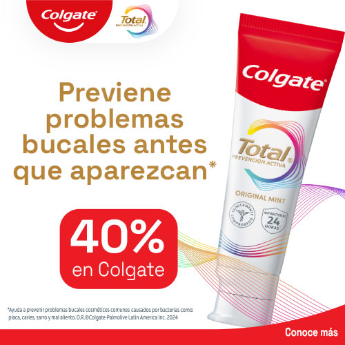 Colgate hasta 40% dcto.