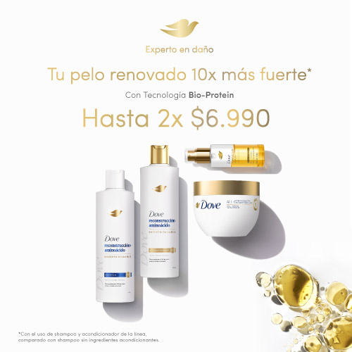 Dove capilar hasta 2x $6.990 