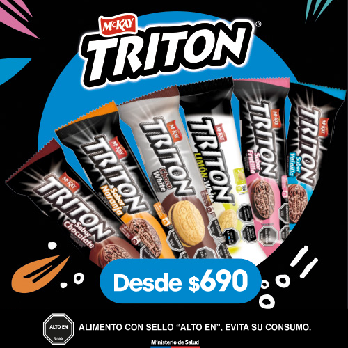 Galletas Tritón desde $690