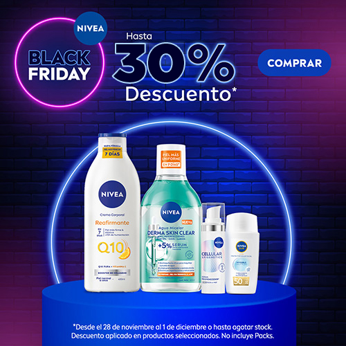 Nivea hasta 30% dcto.