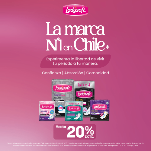 Ladysoft hasta 20% dcto.