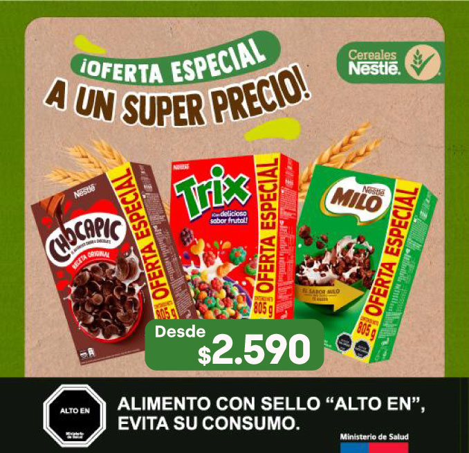 Proveedor Huincha Home - NESTLÉ - Huincha/Grilla Cereales Nestlé - 02-12-2025 al 08-12-2025