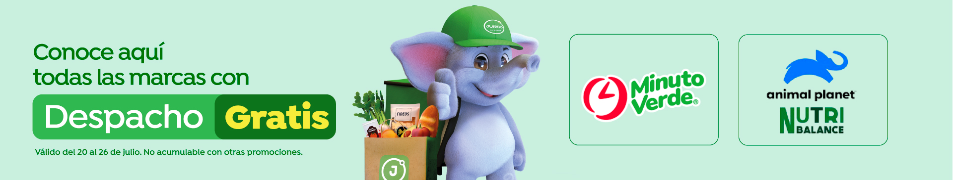 Dsp gratis - Dsp gratis W30 minuto verde y animal planet - 20-07-2026 al 26-07-2026