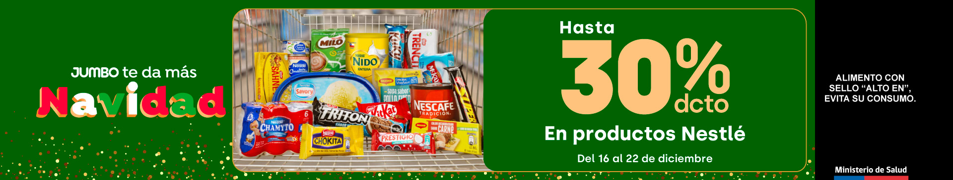 Banner ppal proveedor - NESTLÉ - Banner Todo Nestlé (SKUs con promocionalidad) - 16-12-2025 al 22-12-2025