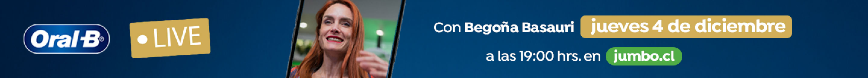 LIVE - PREVIA LIVE ORAL B - 02-12-2025 al 04-12-2025