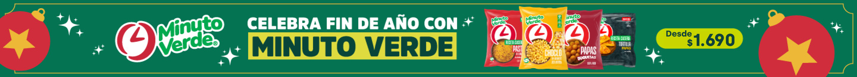 Proveedor Huincha Home - Minuto Verde - Desde $1690 Hortalizas, Papas, Pastas y Tortillas congeladas variedades - 09-12-2025 al 15-12-2025