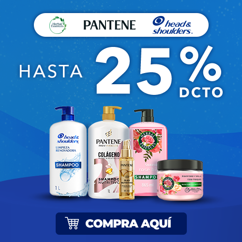 Cuidado capilar hasta 25% dcto.
