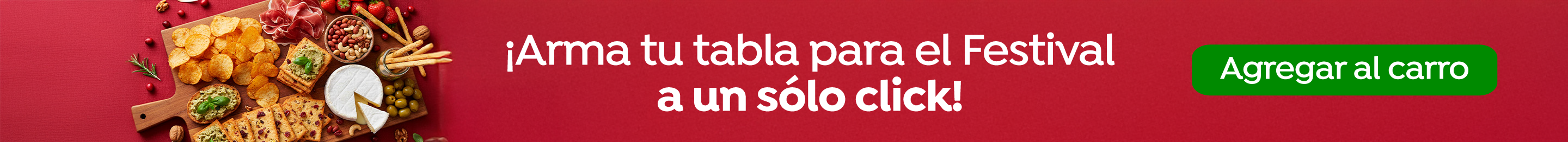 Huincha home proveedor - Especial - Qcart "Arma tu tabla para el Festival a un click" - 27-01-2026 al 27-02-2026