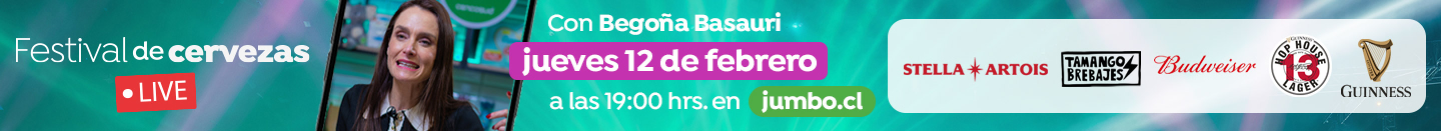 LIVE - PREVIA LIVE fiesta de la cerveza - 11-02-2026 al 12-02-2026