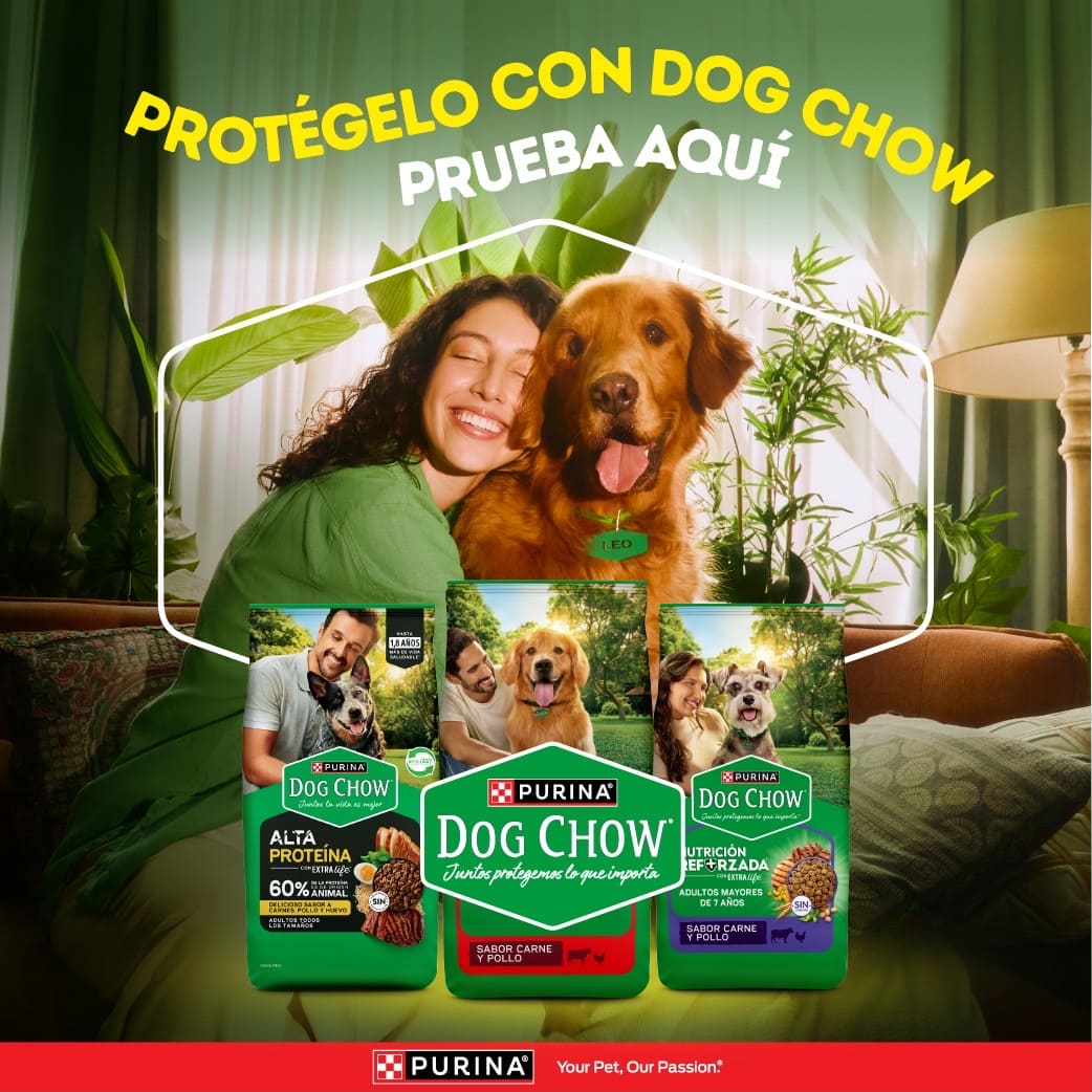 Protégelo con Dog Chow