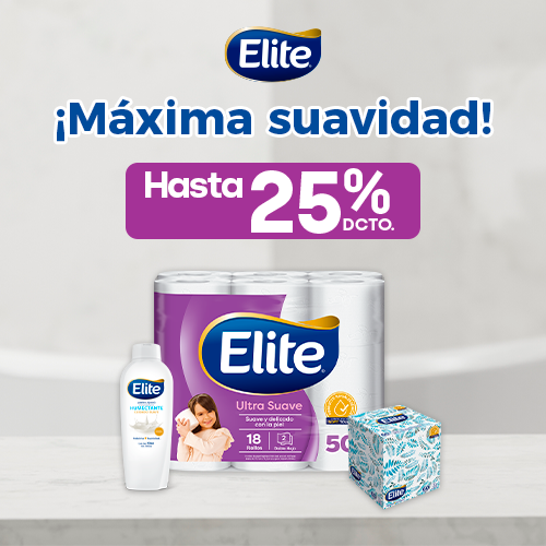 Elite hasta 25% dcto.