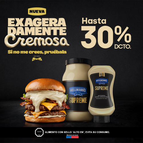 Hellmann's hasta 30% de dcto.