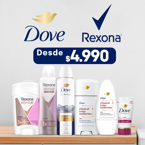 Desodorantes desde $4.990