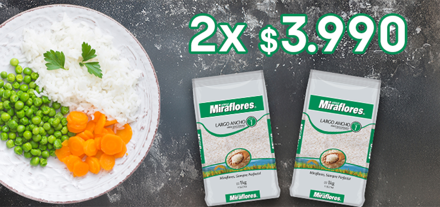 Huincha home proveedor - CAROZZI - HUINCHA ARROZ G1 MIRAFLORES - 03-03-2026 al 09-03-2026