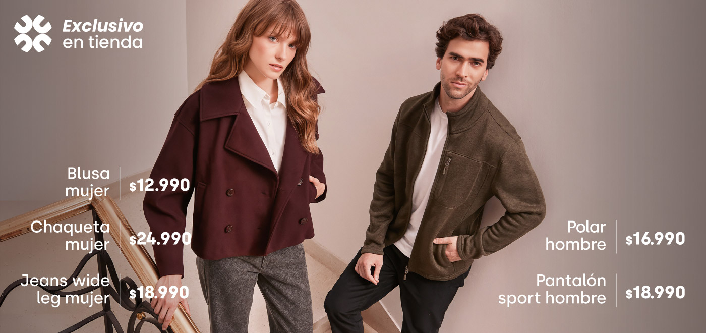 Vestuario adulto mujer chaqueta burdeo + polar verde hombre