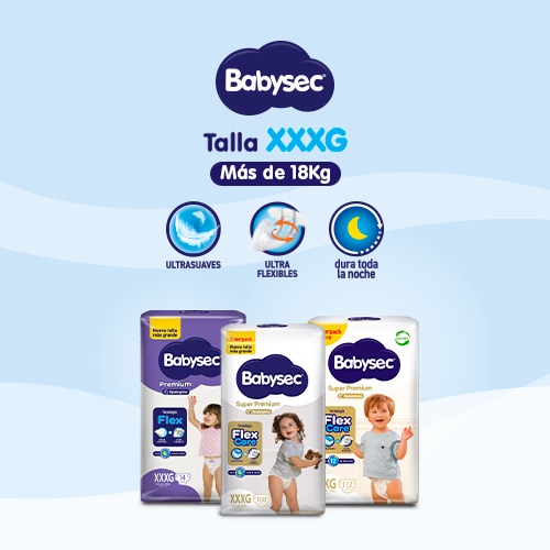 Pañales de bebe Babysec