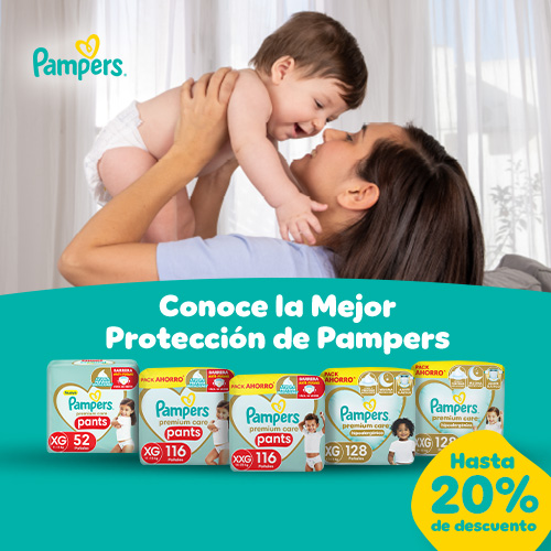 Pañales de bebé Pampers
