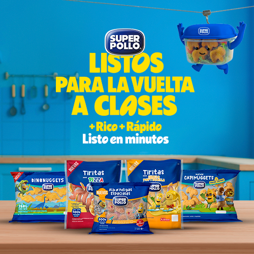 Vuelta a clases con Super Pollo