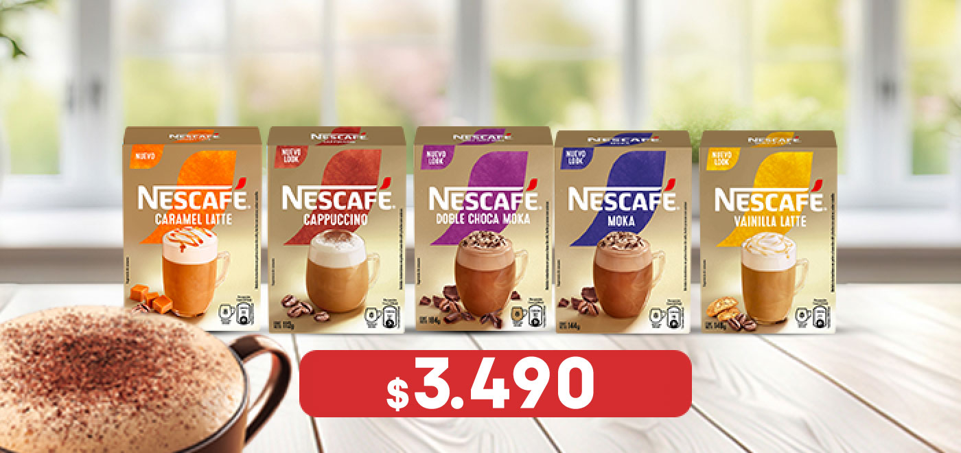 Huincha home proveedor Nestlé Nescafé mixes 14 04 2026 al 20 04 2026
