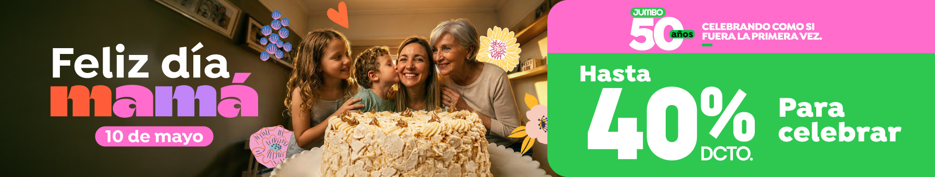 Especial - Día de la madre: Hasta 40%dcto. - 21-04-2026 al 10-05-2026