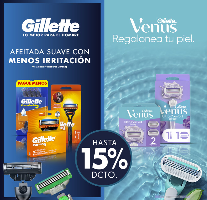 Huincha home proveedor p & g afeitado y depilacion hasta 15% .