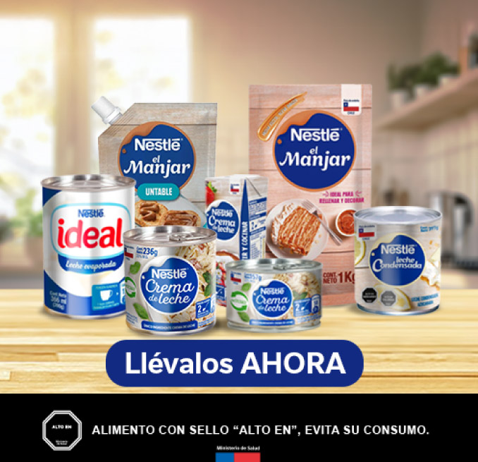 Huincha home proveedor Nestlé lácteos culinarios 05