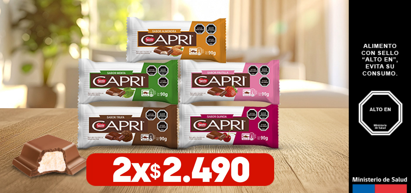 Nestlé chocolates capri