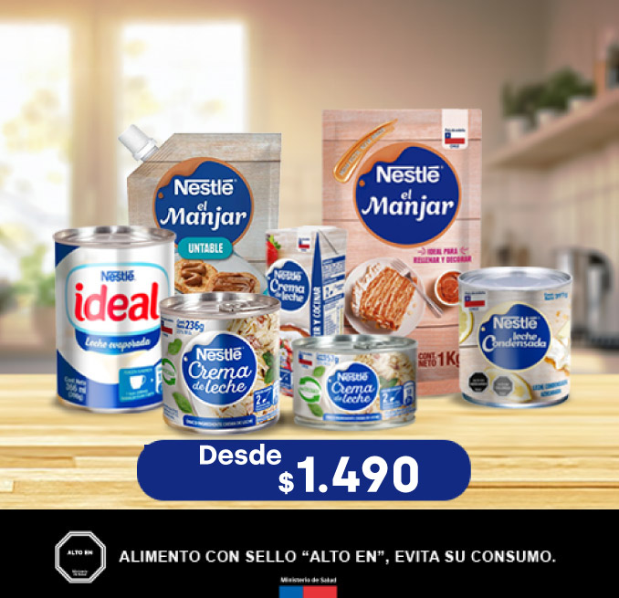 Huincha home proveedor Nestlé lácteos culinarios 05