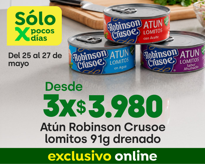 Atún robinson crusoe
