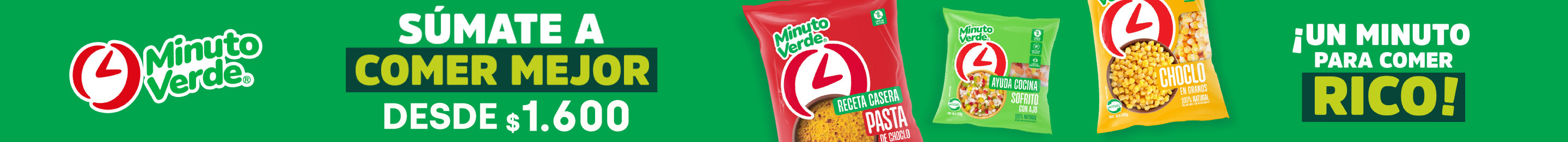 mv un minuto para comer rico