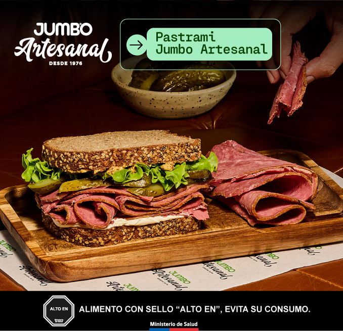 Pastrami jumbo artesanal