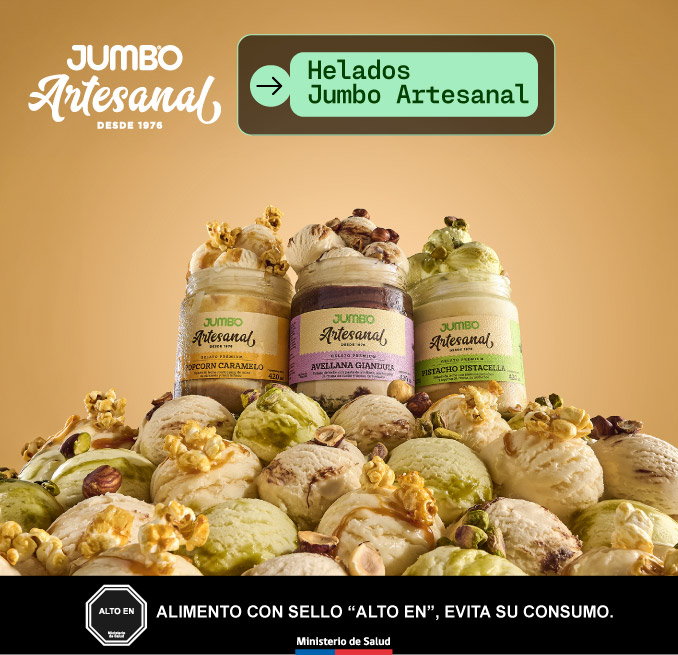 Nueva línea helados jumbo artesanal 