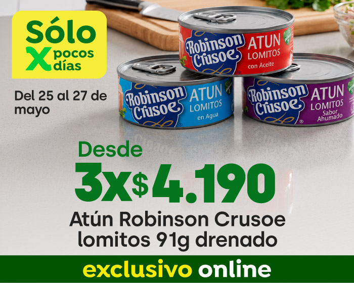 Atún robinson crusoe