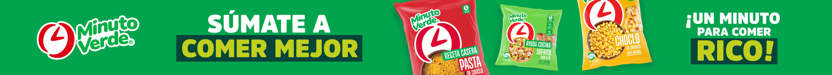 mv un minuto para comer rico