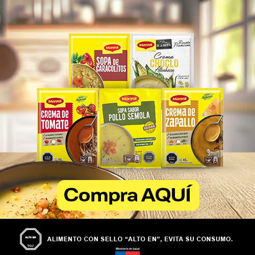 Hasta 25% dcto. Sopas y cremas Maggi