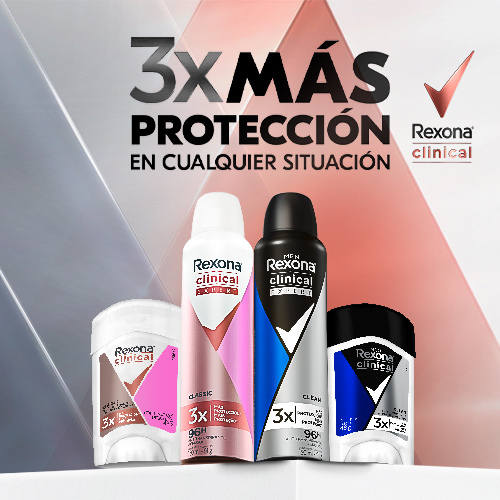 30% dcto. Todo Rexona Clinical