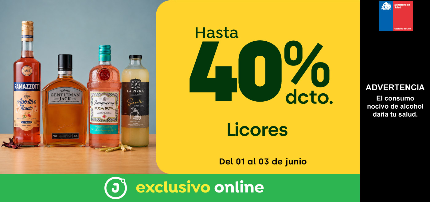 licores hasta 35%