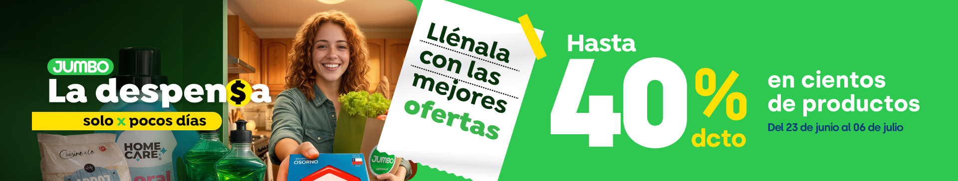 Especial - Todas las ofertas de La Despensa Julio hasta 40%dcto. - 23-06-yyyy al 06-07-yyyy