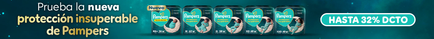 Huincha home proveedor - P&G - Pampers Proteccion insuperable hasta 32% dcto - 23-06-yyyy al 29-06-yyyy